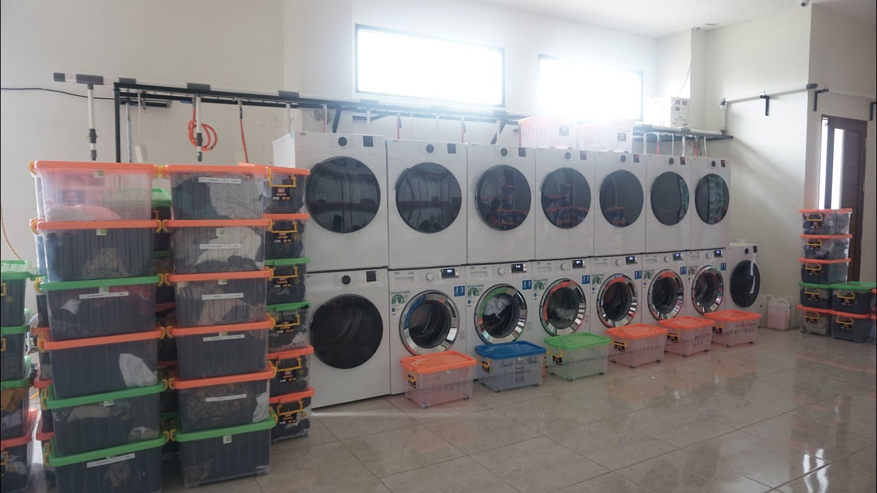 PROSES LOUNDRY SEKOLAH AL AZHAR ASY-SYARIF SUMATERA UTARA