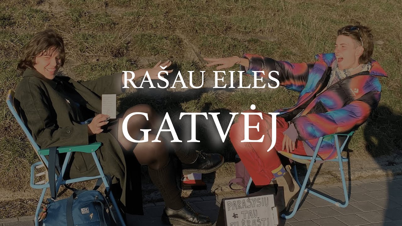 Rašau eiles prašalaičiams | 