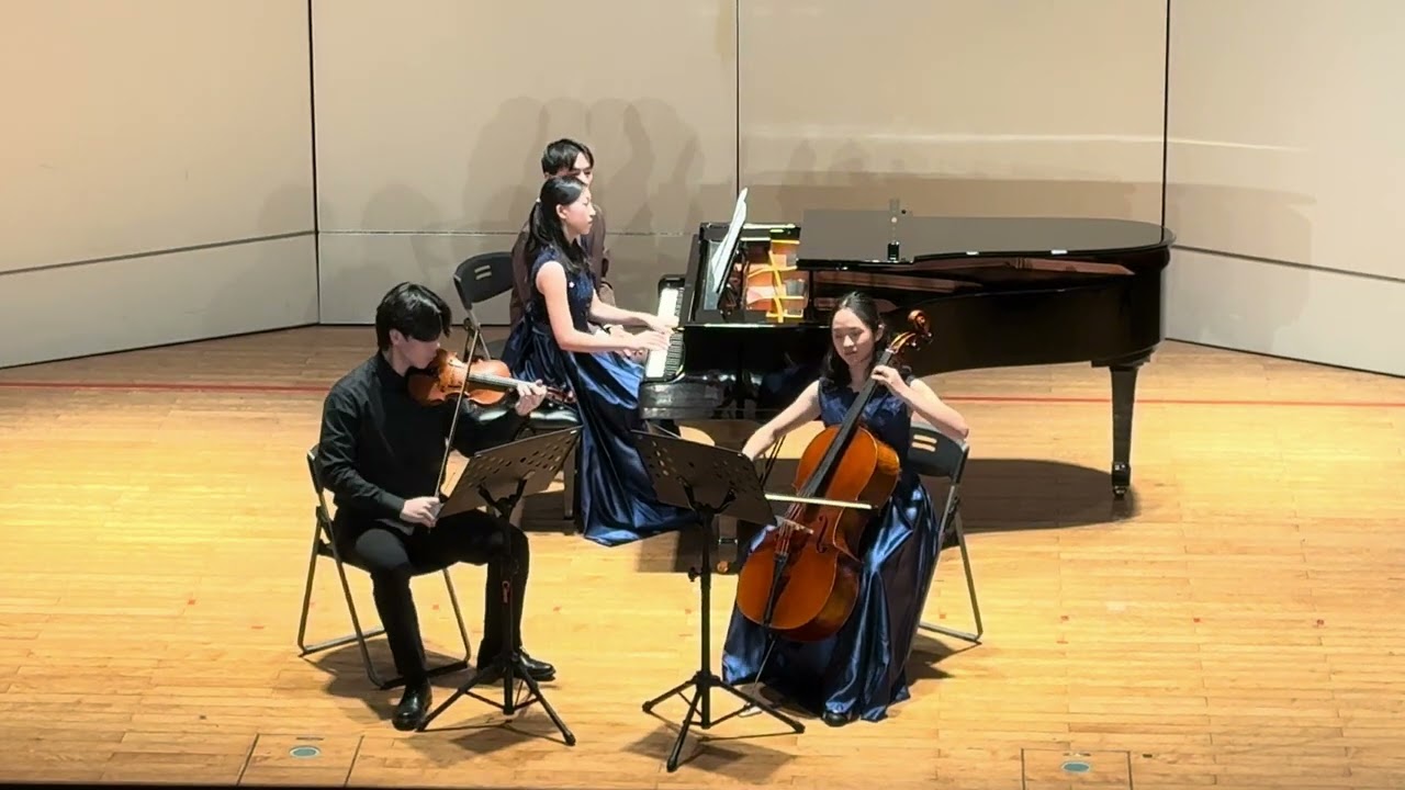 2026/03/12西松高中羅翊瑄/羅翊嘉 鋼琴三重奏全國賽指定曲Piano Trio No. 7 in B-flat Major WoO 39Allegretto
