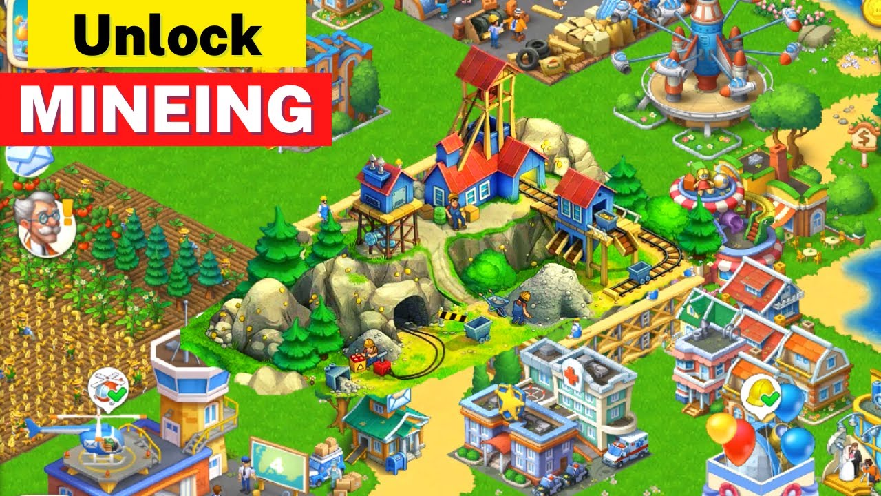 Township Gameplay | Township Mine Unlock | Township Android