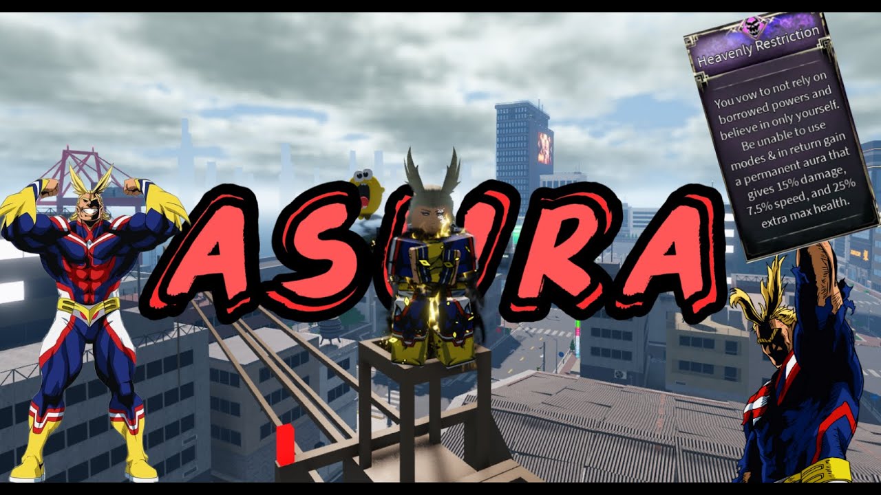 ALL MIGHT JOINS ASURA?! l Roblox ASURA
