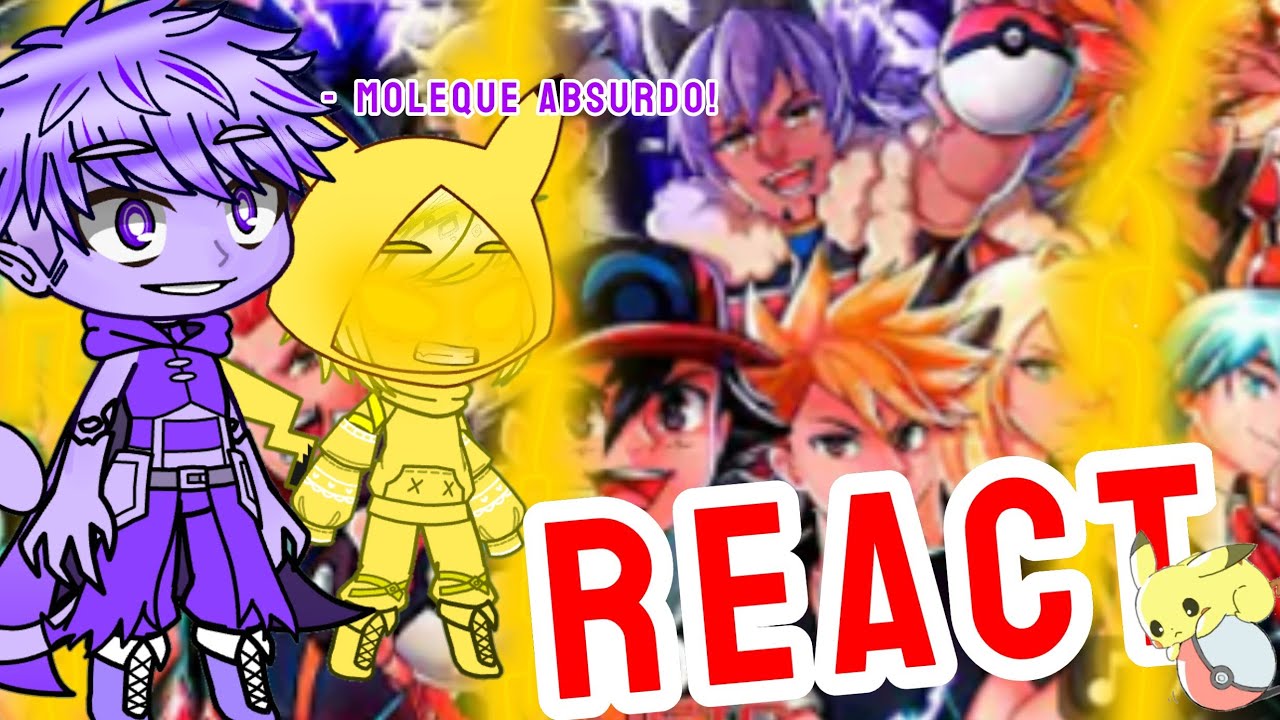 Pokémon LENDÁRIOS + Pikachu React (reagindo) CAMPEÕES (Pokémon) CAMINHO DA VITORIA | Gacha 