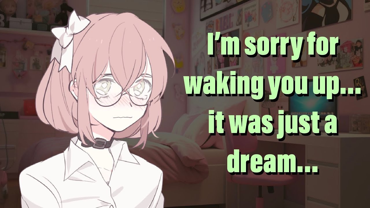 Your shy gf wakes you up after she has a nightmare [F4A] [cuddles] [sleep aid] [reverse comfort]