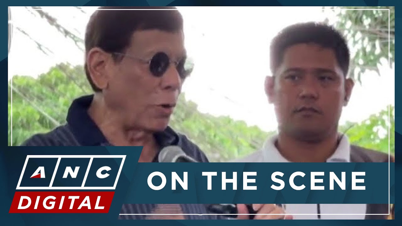 Ex-president Duterte to Davaoeños: Hindi kami nangurakot; Trabaho lang | ANC