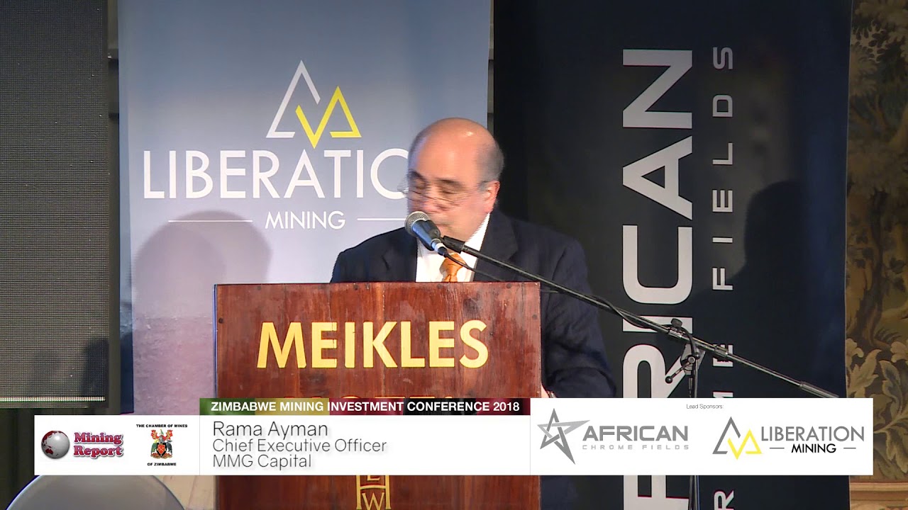 Rama Ayman   ZIMBABWE MINING INVESTMENT CONFERENCE 2018