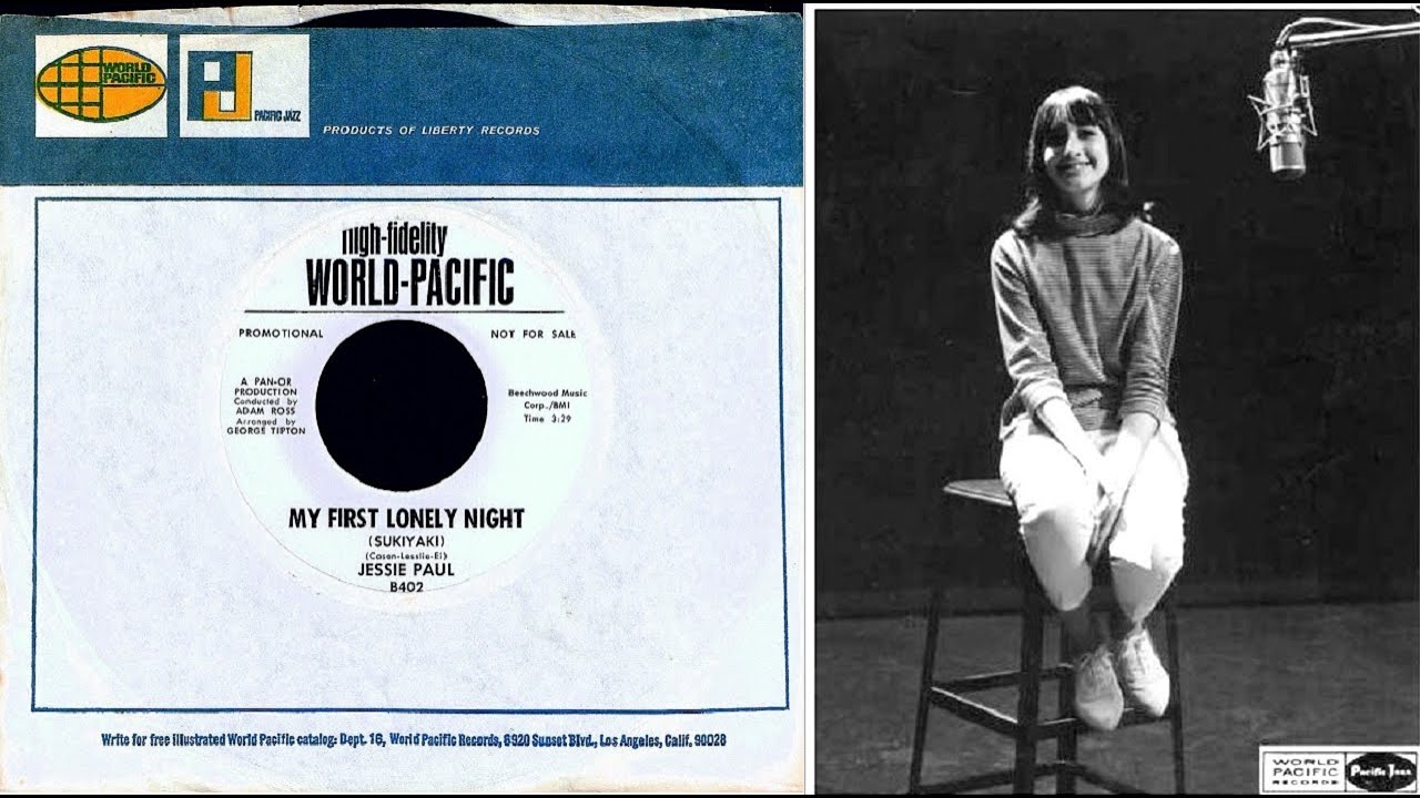 Jessie Paul (Jessica Marciel) - MY FIRST LONELY NIGHT (Sukiyaki)  (1964)