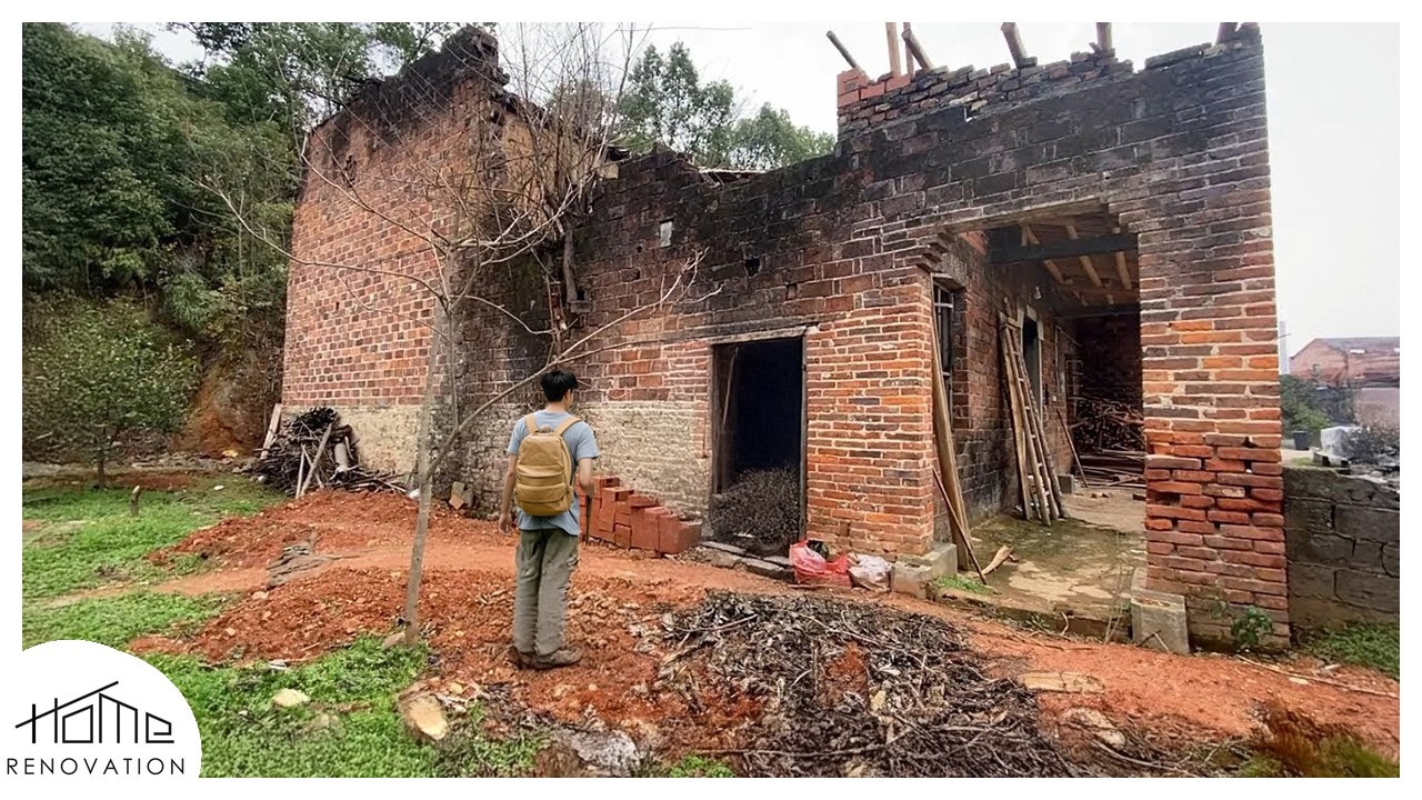 Decepcionado por la Casa Abandonada que Heredó, Joven Genio la Transformó Rápidamente en un Paraíso
