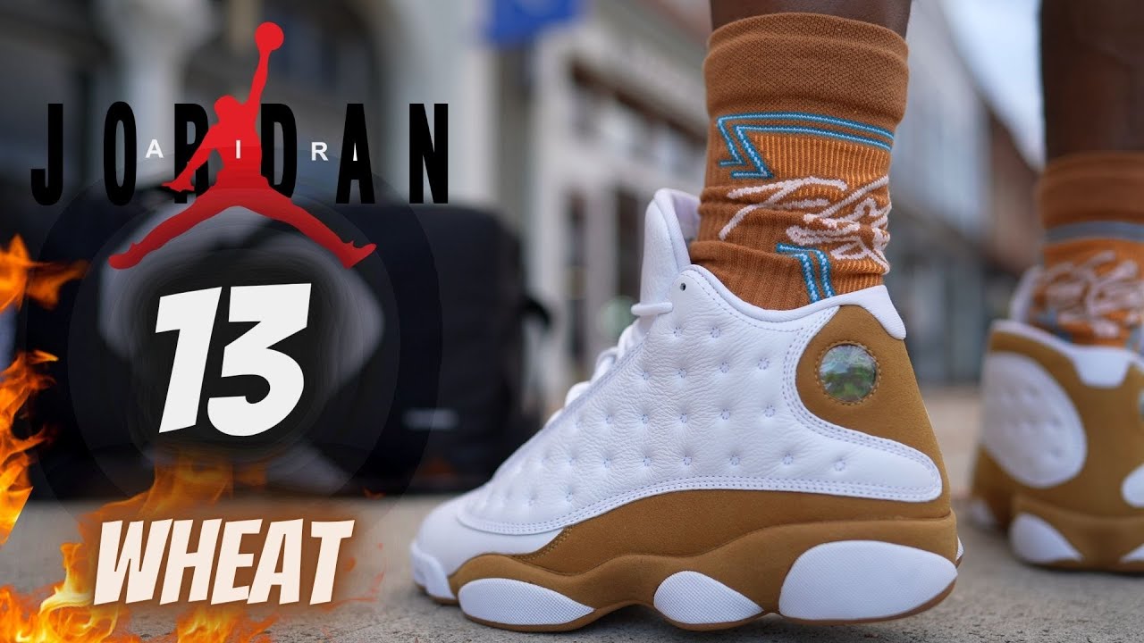 JORDAN 13 WHEAT 2023 ПОДРОБНЫЙ ОБЗОР И ЗАМЕНЫ НА СТУПНЯХ С КРУЖЕВОМ!!