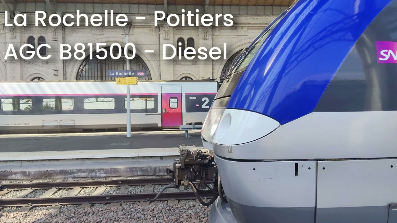 PURESOUND - AGC DIESEL B81500 de La Rochelle &agrave; Poitiers (Audio Only)