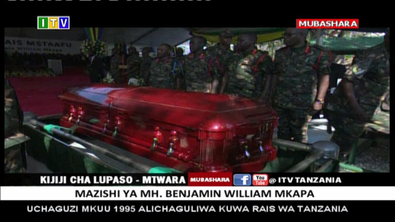 🔴LIVE: Maziko  ya  Mkapa  kijijini Lupaso Mtwara.