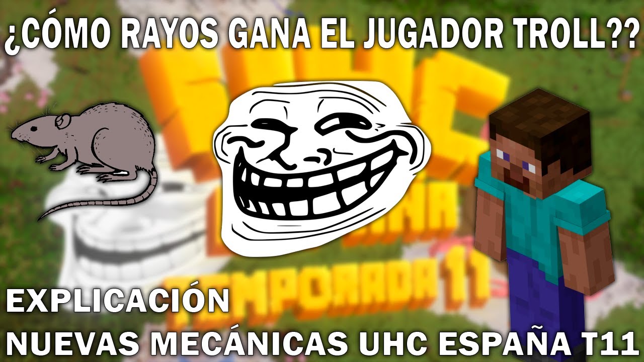 EXPLICACIÓN DE LAS NUEVAS MECÁNICAS Y EQUIPOS EN UHC ESPAÑA T11 | ¿COMO RAYOS GANA EL JUGADOR TROLL?