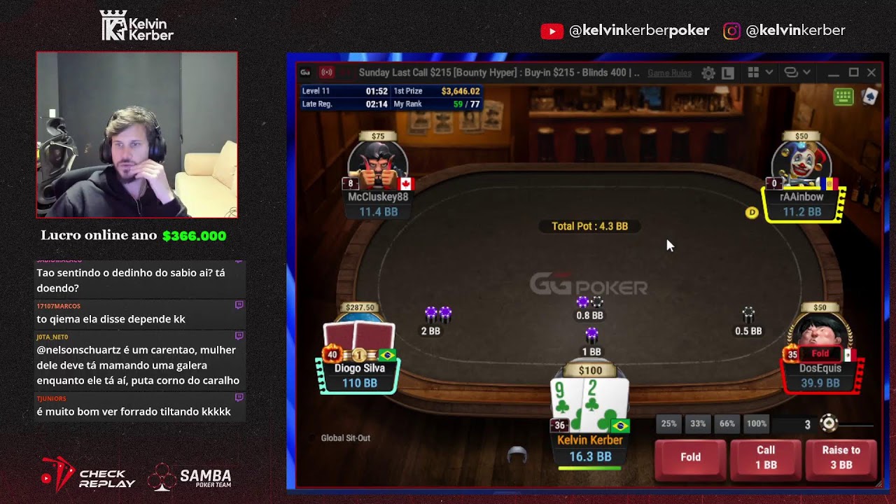 Kelvin Kerber Live Stream