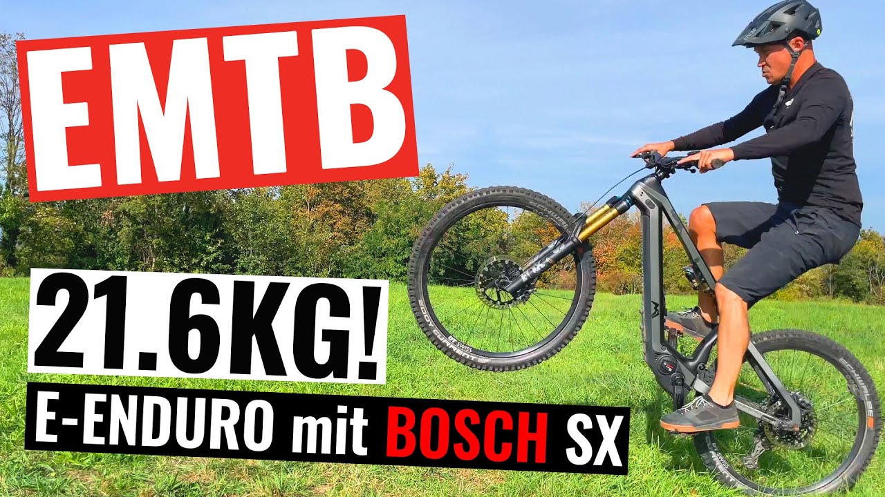 M1 EN 400 SX - EMTB mit 21.6kg und Bosch SX Motor im Test
