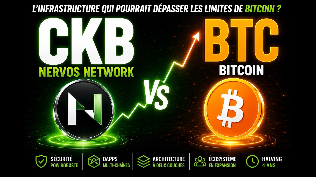 CKB : Et Si Nervos Grandissait Avec Bitcoin ? 🚀. Halving, staking, wallet, airdrops.