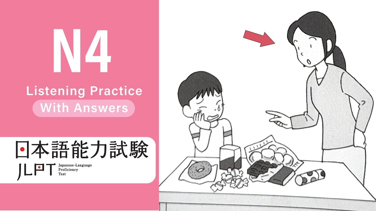 JLPT N4 JAPANESE LISTENING PRACTICE TEST 2025 WITH ANSWERS ちょうかい