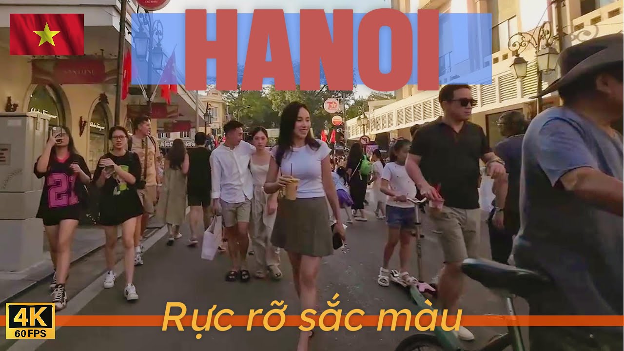 Hà Nội chiều thu rực rỡ sắc màu - Ngày lễ kỷ niệm lớn tại Hồ Hoàn Kiếm