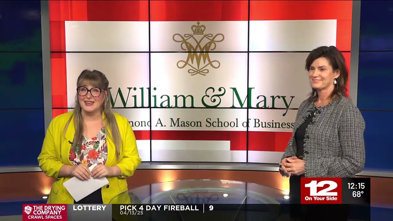 Professor Inga Carboni LIVE on RVA Today - Networking in a Volatile Market