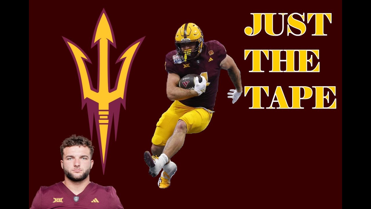 Arizona State RB Cam Skattebo EVERY 2024 Target & Touch