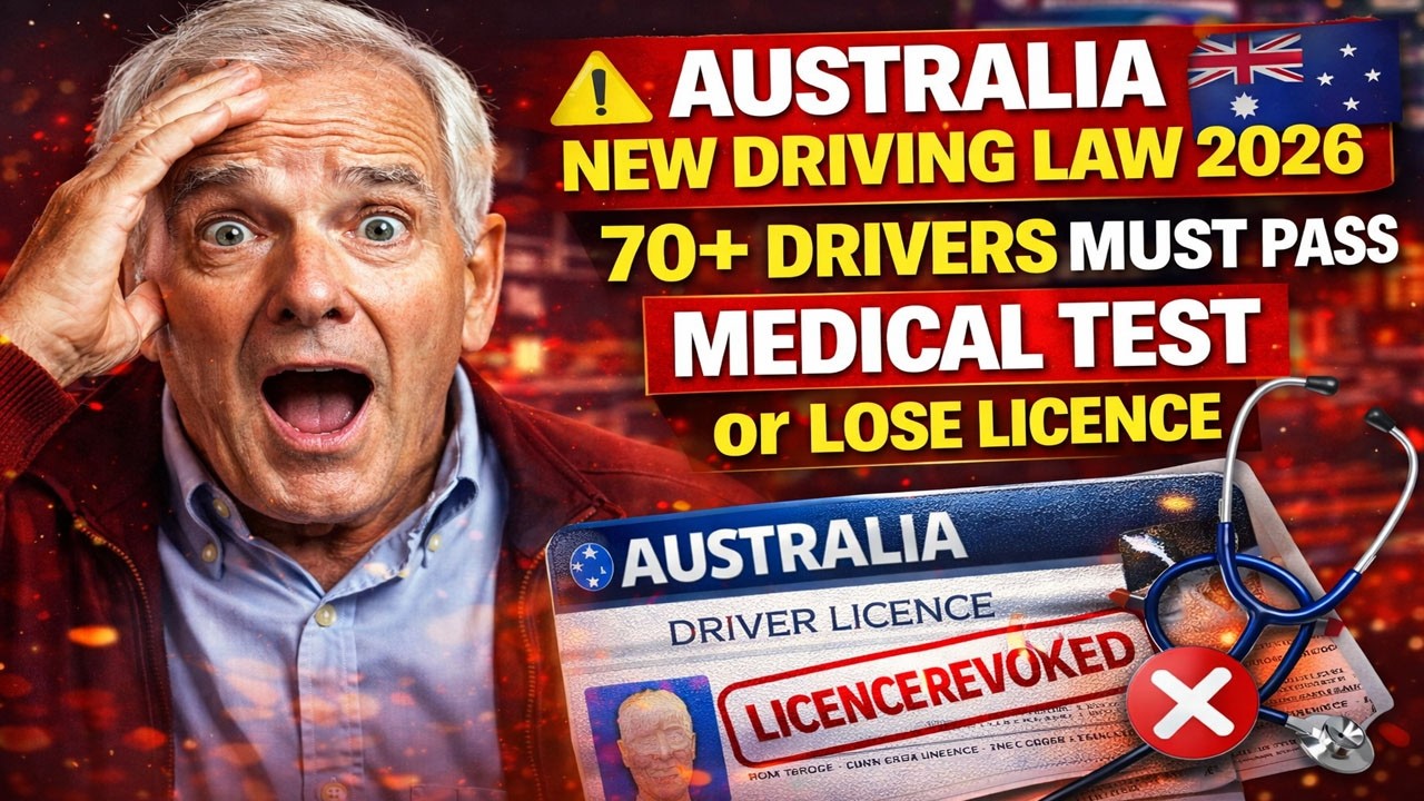 Australia Driving Law 2026: Are 70+ Drivers Losing Their Licence? Full Truth 🚗