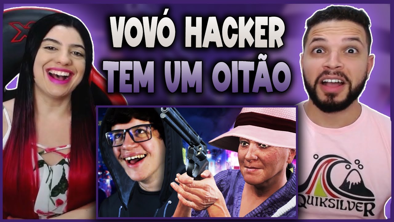 MUITA ZOEIRA E VOVÓ HACKER! - Watch Dogs Legion | Games EduUu (REACT)