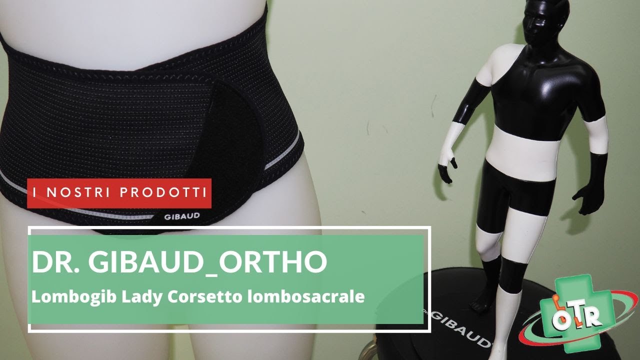 OTR ORTOPEDIA - I NOSTRI PRODOTTI - Dr. Gibaud Ortho - Lombogib Lady Corsetto Lombosacrale