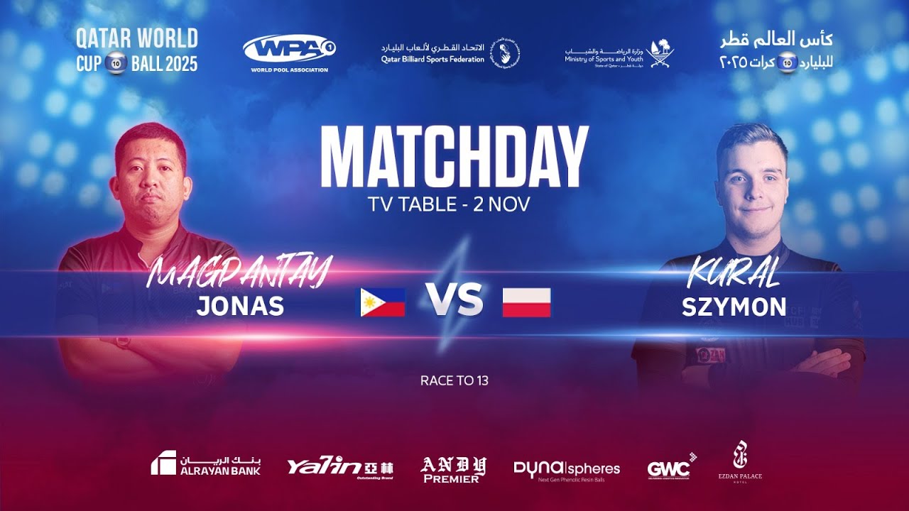 QATAR WORLD CUP 10BALL-2025 -   (Final)