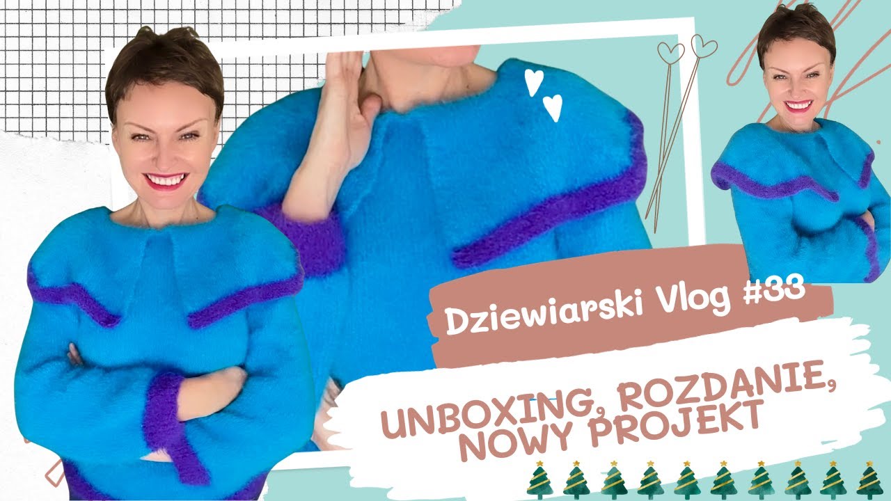 Szalony unboxing, wielkie rozdanie włóczek, nowy projekt z Suri ukończony