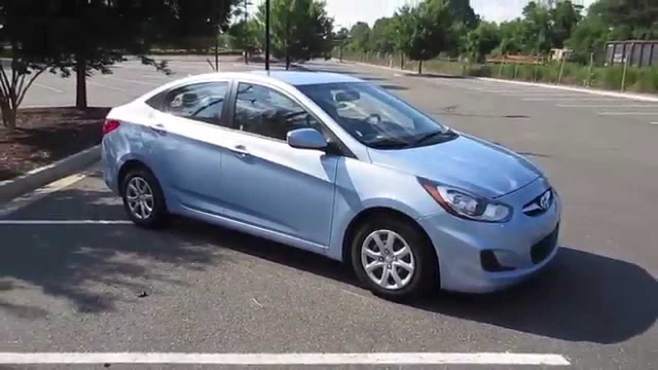 2014 Hyundai Accent GLS Sedan Walkaround, Start up, Tour, Overview and Review