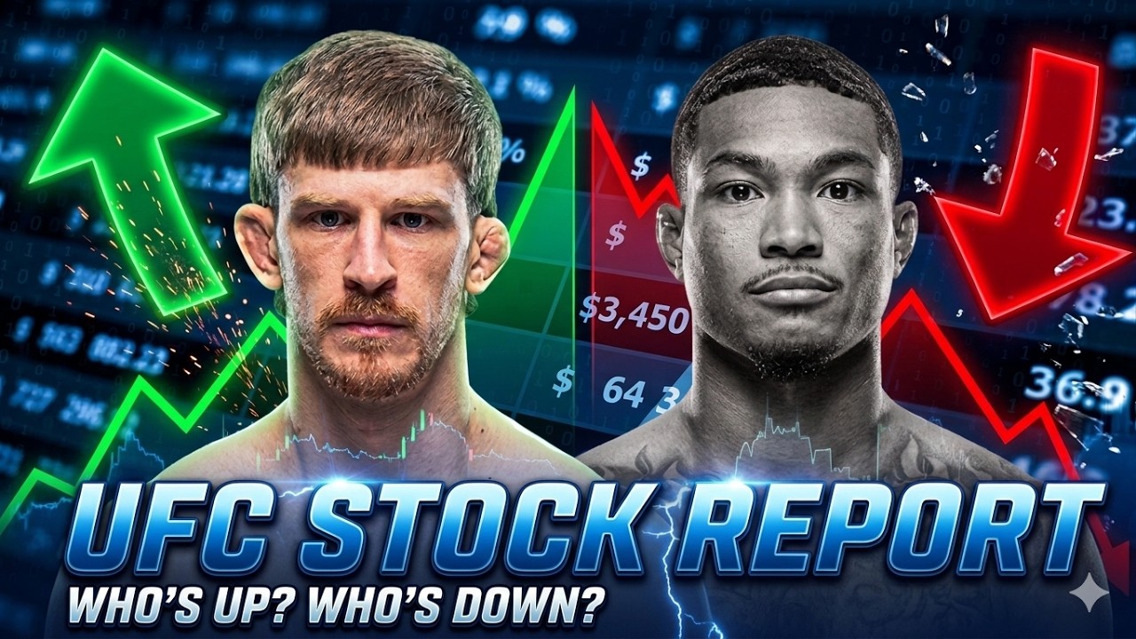 Biggest Rises & Falls 📈 UFC Vegas 117 Stock Report