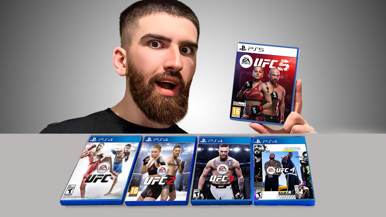 Я сыграл во все игры EA UFC в ОДНОМ ВИДЕО!