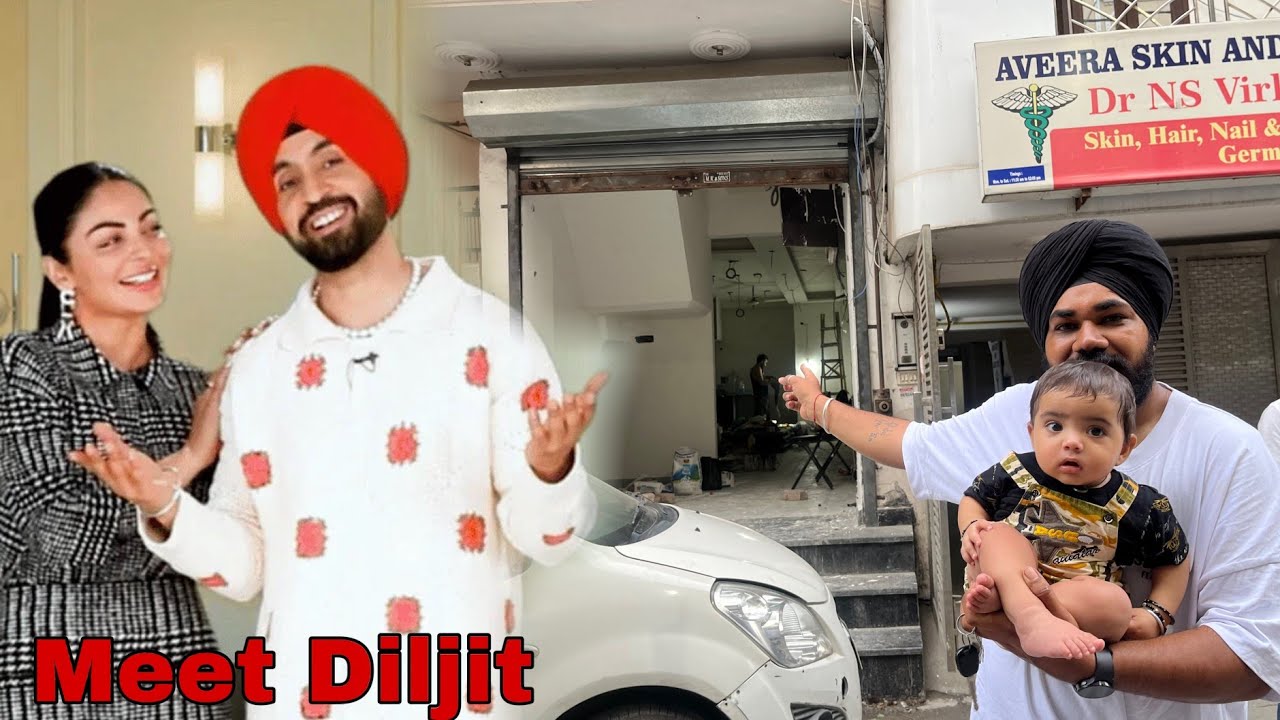 finally we purchase new shop and met diljit dosanjh today