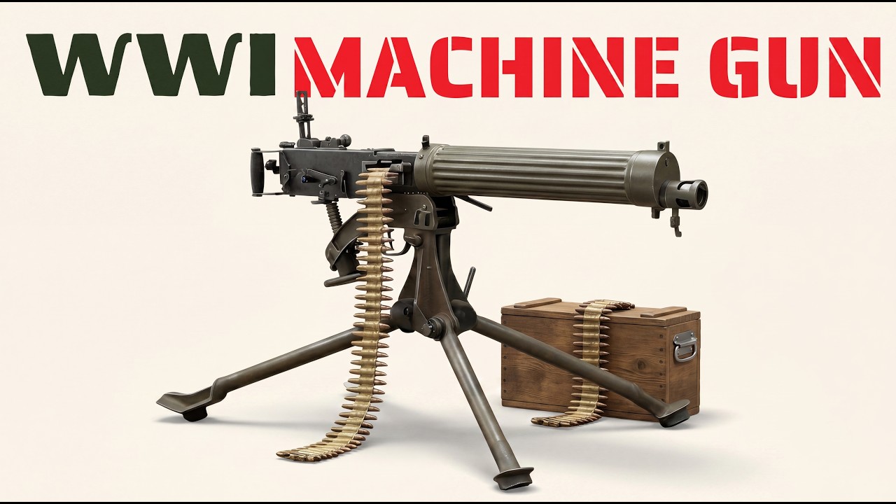 WW1 Machine Guns Explained (15 Iconic Models That Changed Trench Warfare)