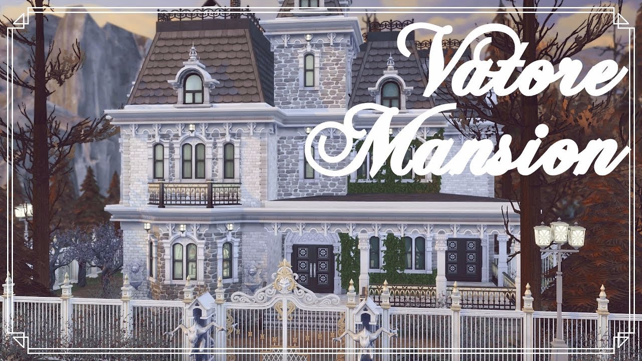 Симс 4: Застройка| Особняк Ваторе (Vatore Mansion)| №5