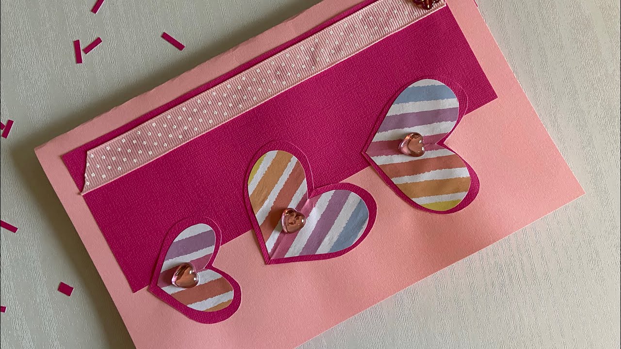 HOW TO MAKE DIY MOTHER&rsquo;S DAY CARD || EASY TO MAKE || @LENN CRAFT