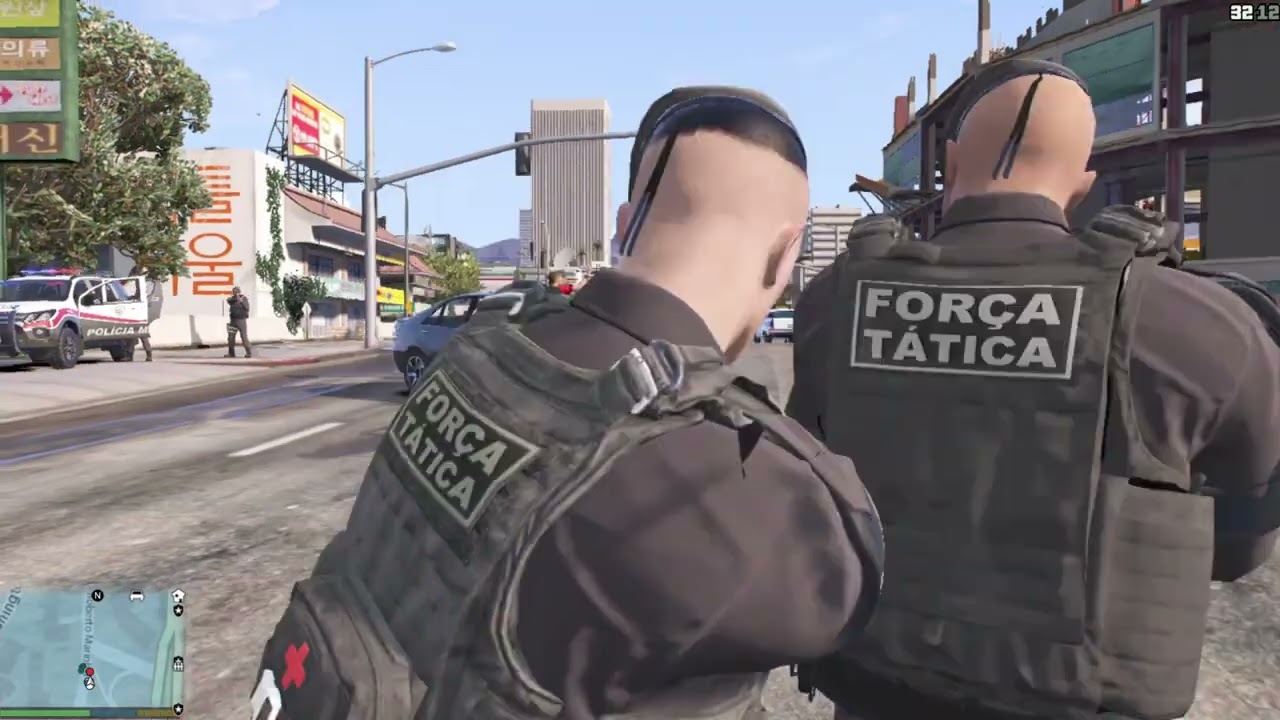 FORÇA TÁTICA SP GTA V POLÍCIA