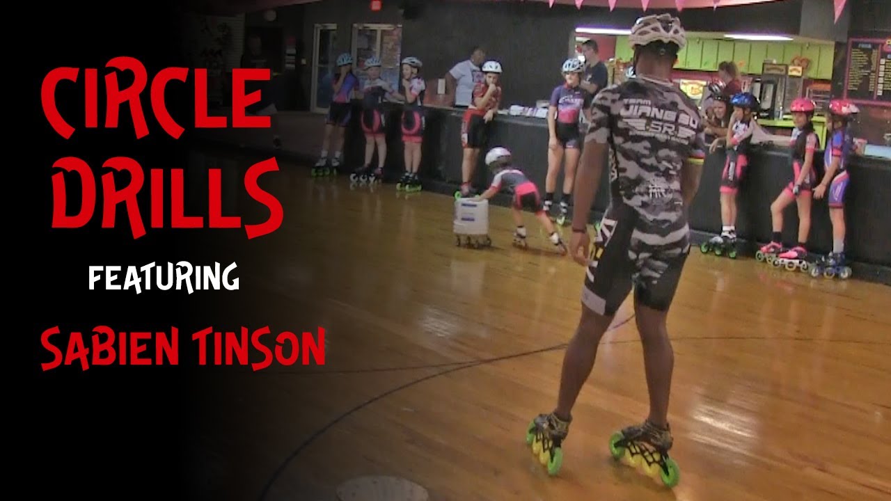 Circle Drills with Sabien Tinson | Inline Speed Skating Practice | Astro Speed Team