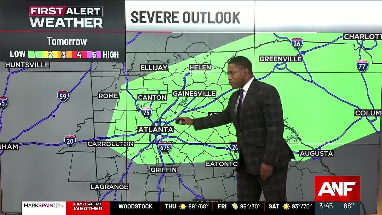Прогноз First Alert: в пятницу возможны дожди