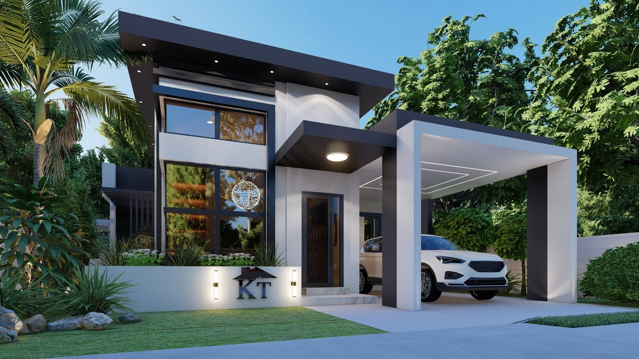 house design/small house /simple house design idea [9mx14.30m]with 3bedrooms(model0078)