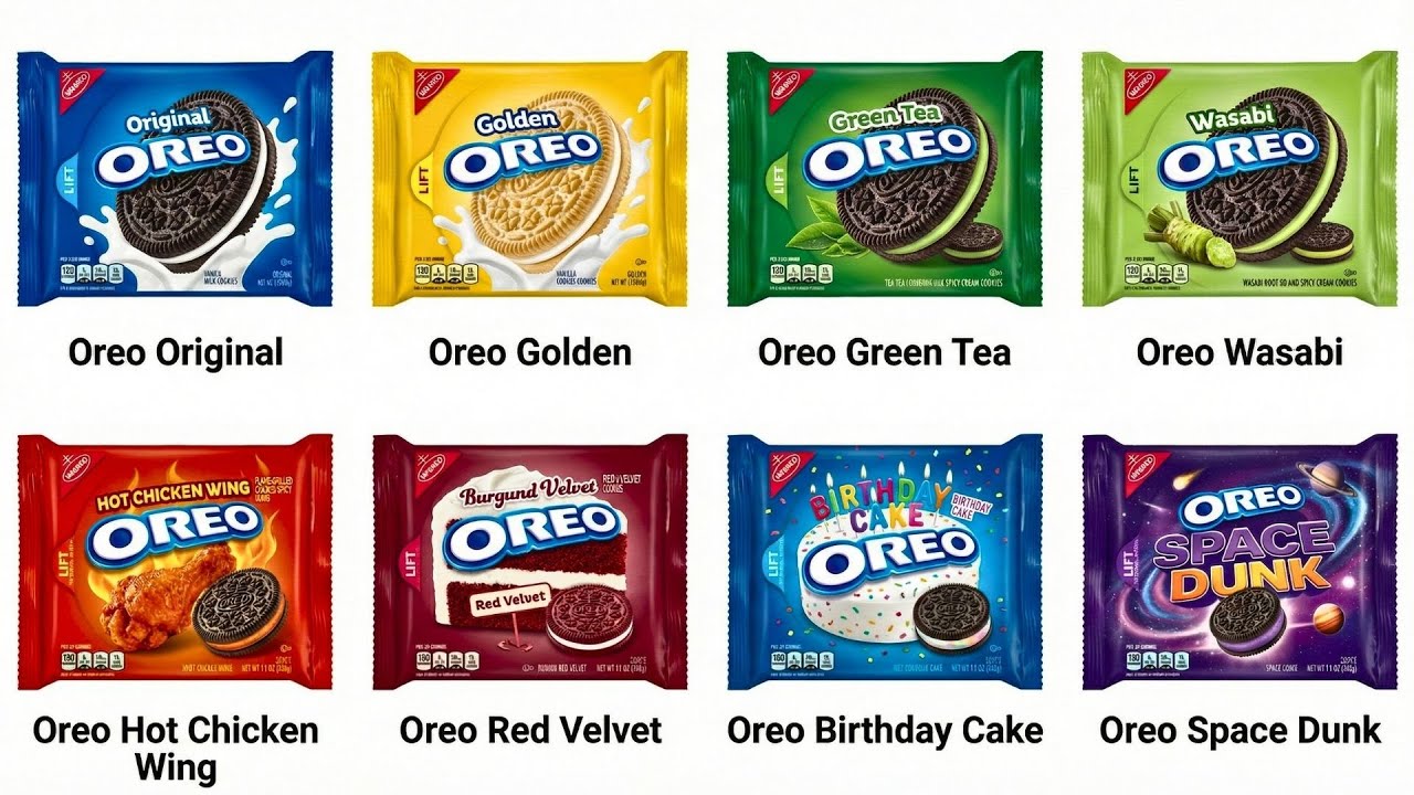 Every Oreo Flavor in the World Explained in 10 Minutes