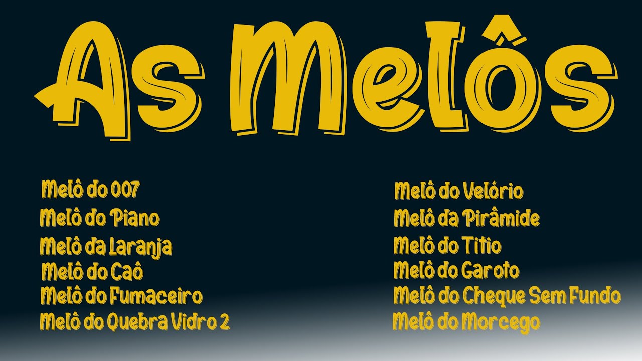 AS Mel&ocirc;s dos Bailes da Antiga 80 & 90