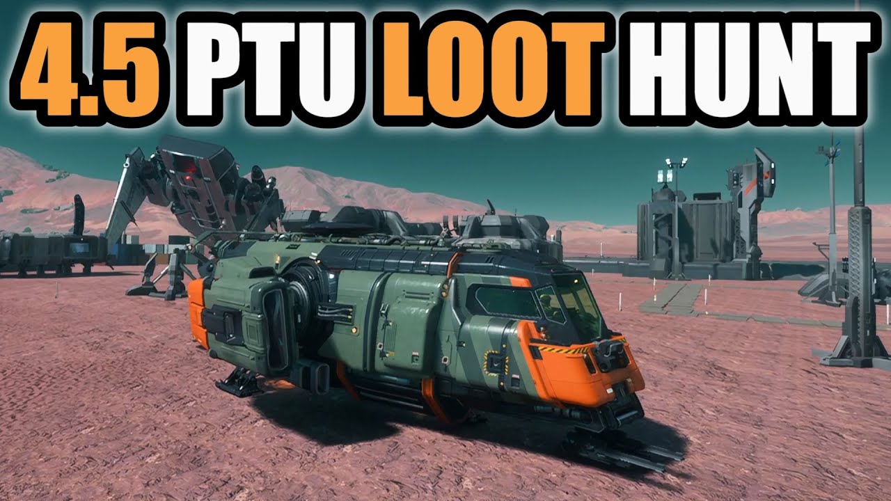 SEARCHING FOR LOOT IN 4.5 PTU - STAR CITIZEN 4.5