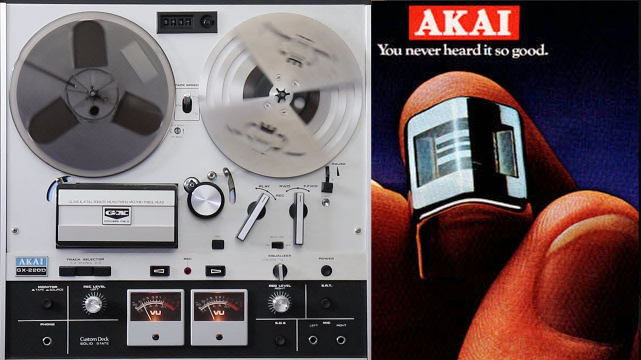 Akai GX-220D Reel To Reel Repair Restoration Testing - Vintage Stereo Tape Deck - 2 Channel Audio