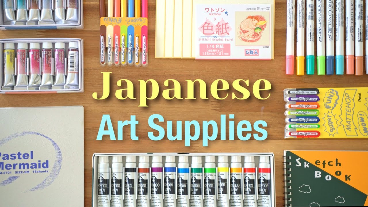 Japan Haul (part 1) - Art Supplies