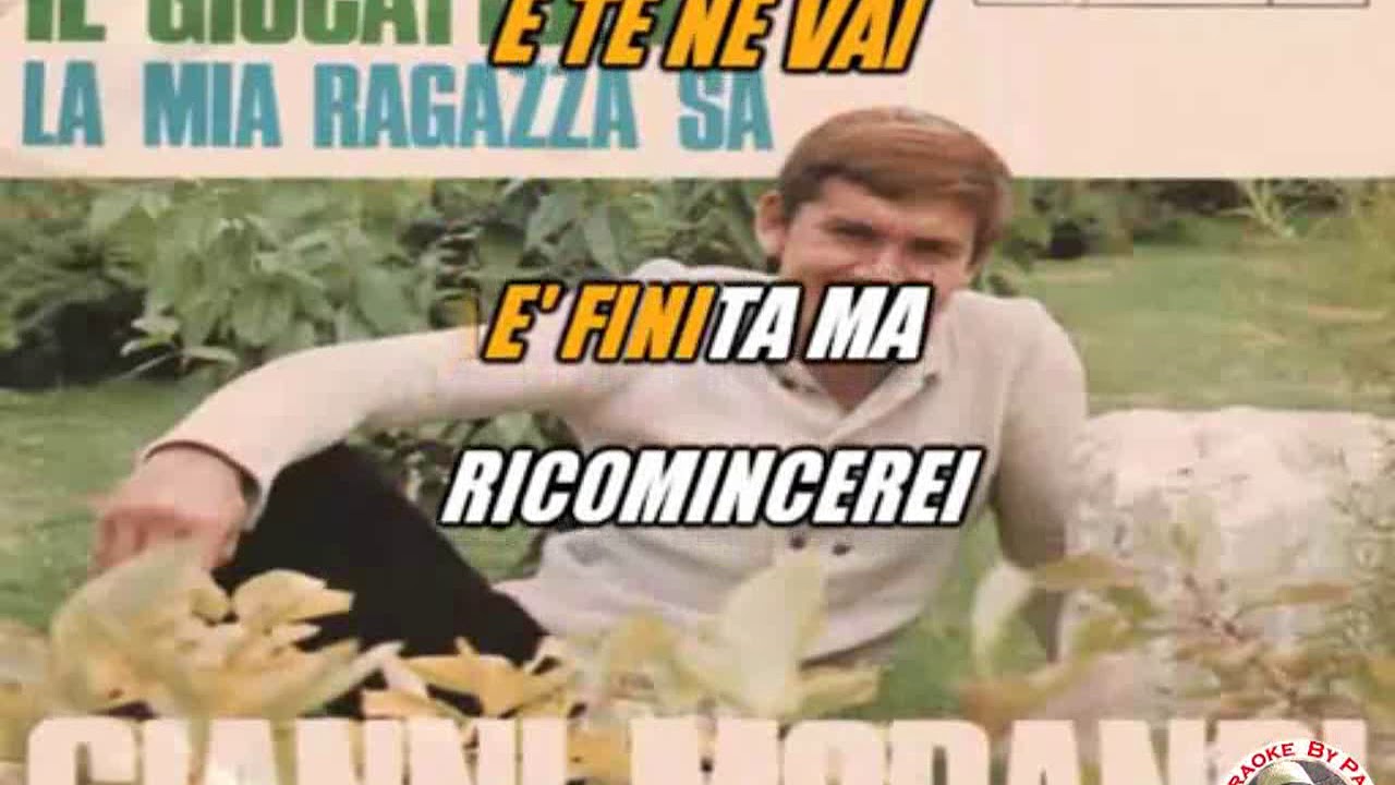 Gianni Morandi   Il giocattolo KARAOKE FAIR USE