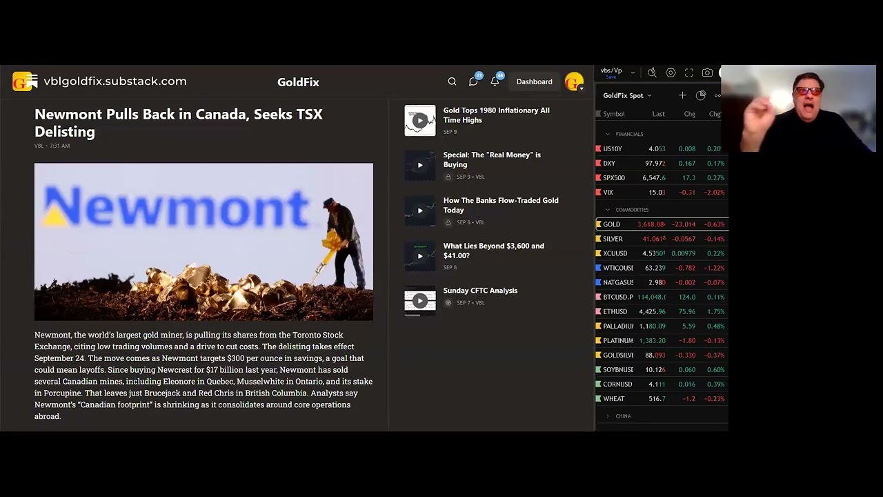 Newmont Delists From The TSX in Cost Cutting Drive