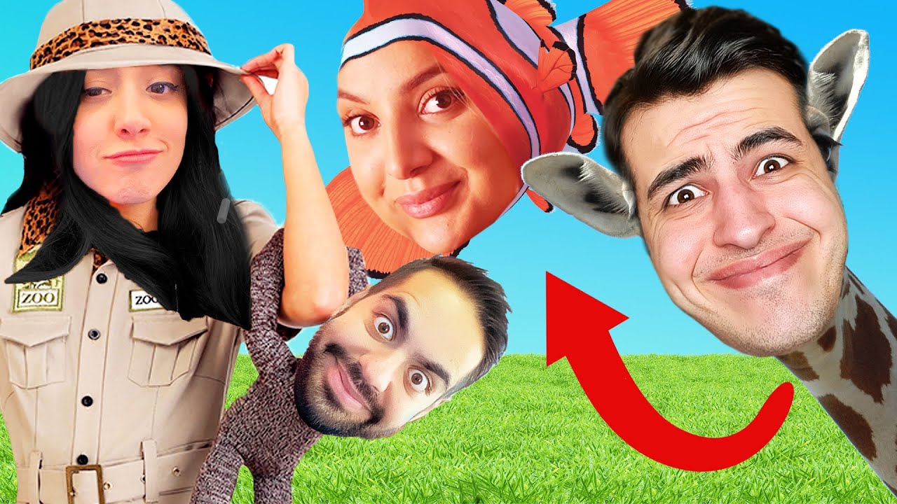 خوب شد ما انسان آفریده شدیم 😂 ZooKeeper with TOXICGIRL & MIAPLAYS & KOUROSH