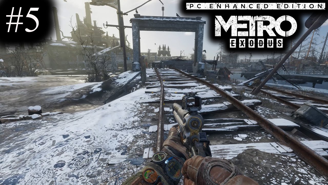 ПРОХОЖДЕНИЕ METRO EXODUS - 1440p - ХАРДКОР. #5. Бандитские лагеря