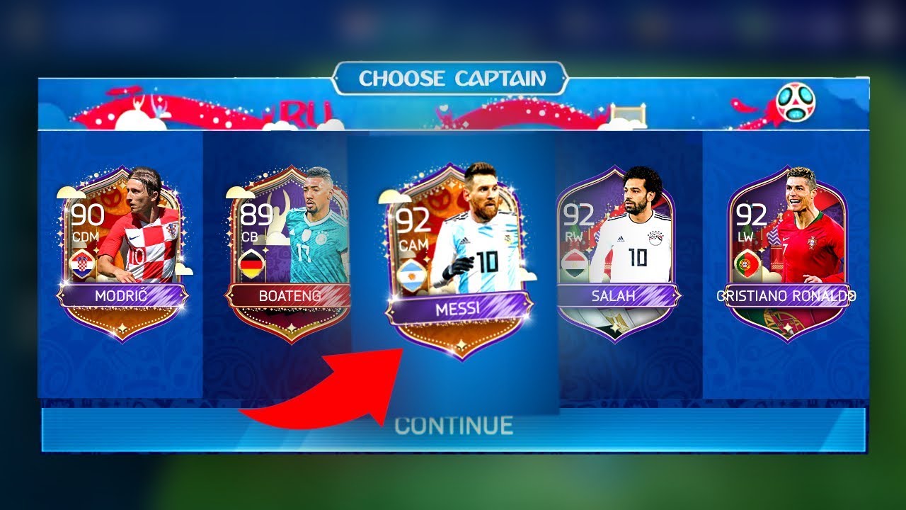 WORLD CUP FUT DRAFT IN FIFA MOBILE 18!! - WORLD CUP MODE (Concept)