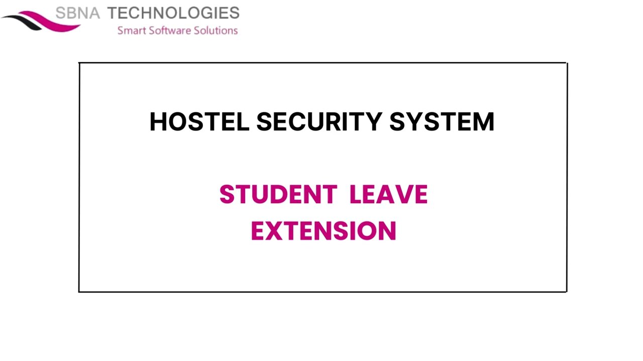 Leave Extension
