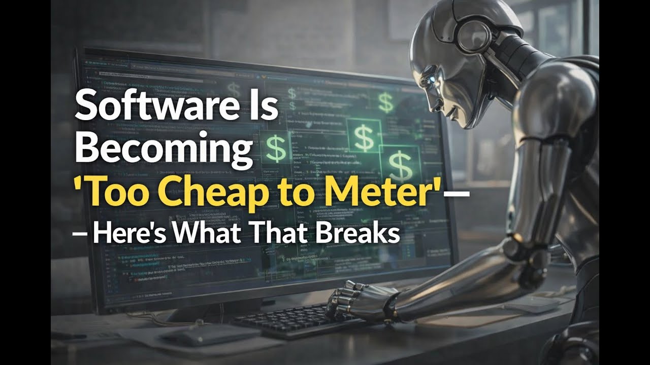 Software “Too Cheap to Meter” — How AI Is Changing Development